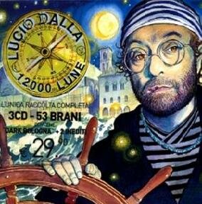 Lucio Dalla: 12000 Lune è primo nella classifica FIMI degli album più venduti lucio dalla 12000 lune calssifica fimi cd
