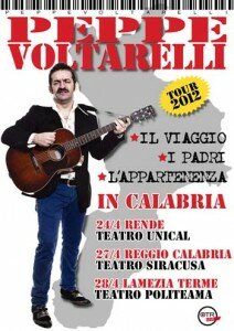 peppe voltarelli tour 2012 viaggio padri appartenenza