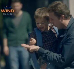 wind come te colonna sonora pubblicità