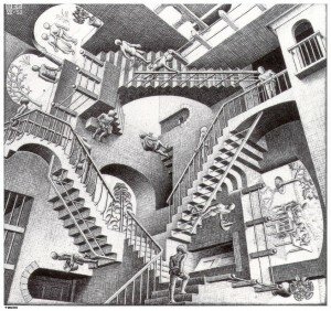 Escher - Relatività escher relatività