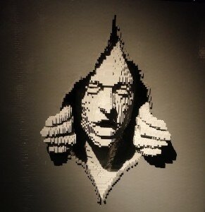 the art of the brick lego gray