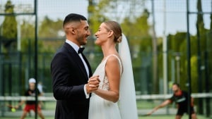 Junior Cally si è sposato: le promesse a Margherita tra amore, padel e musica