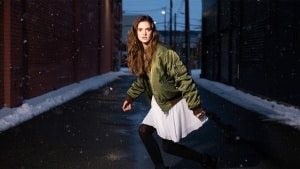 mfpen x Schott NYC fra estetica biker e balletcore