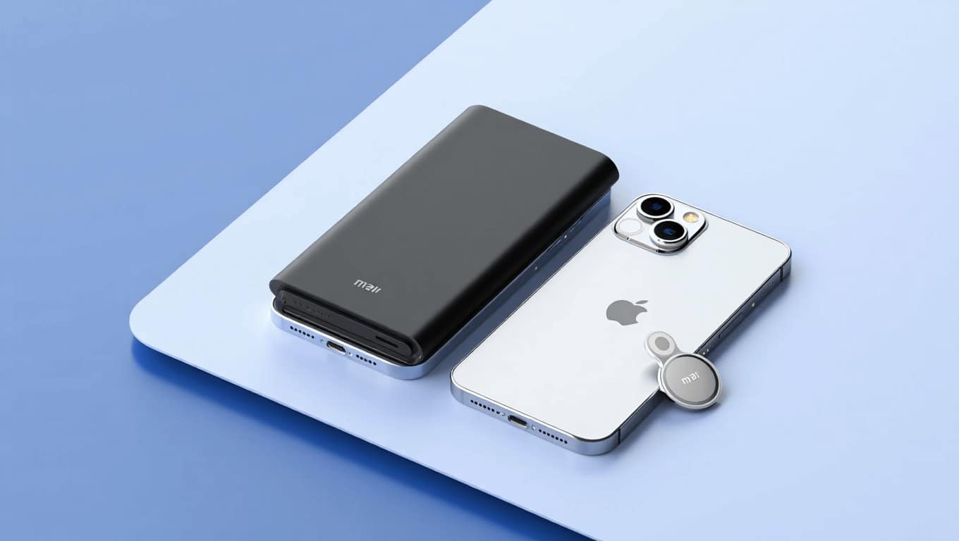 Xiaomi strizza l’occhio a Apple: ha un powerbank super sottile per gli iPhone 17 Pro e un “AirTag”