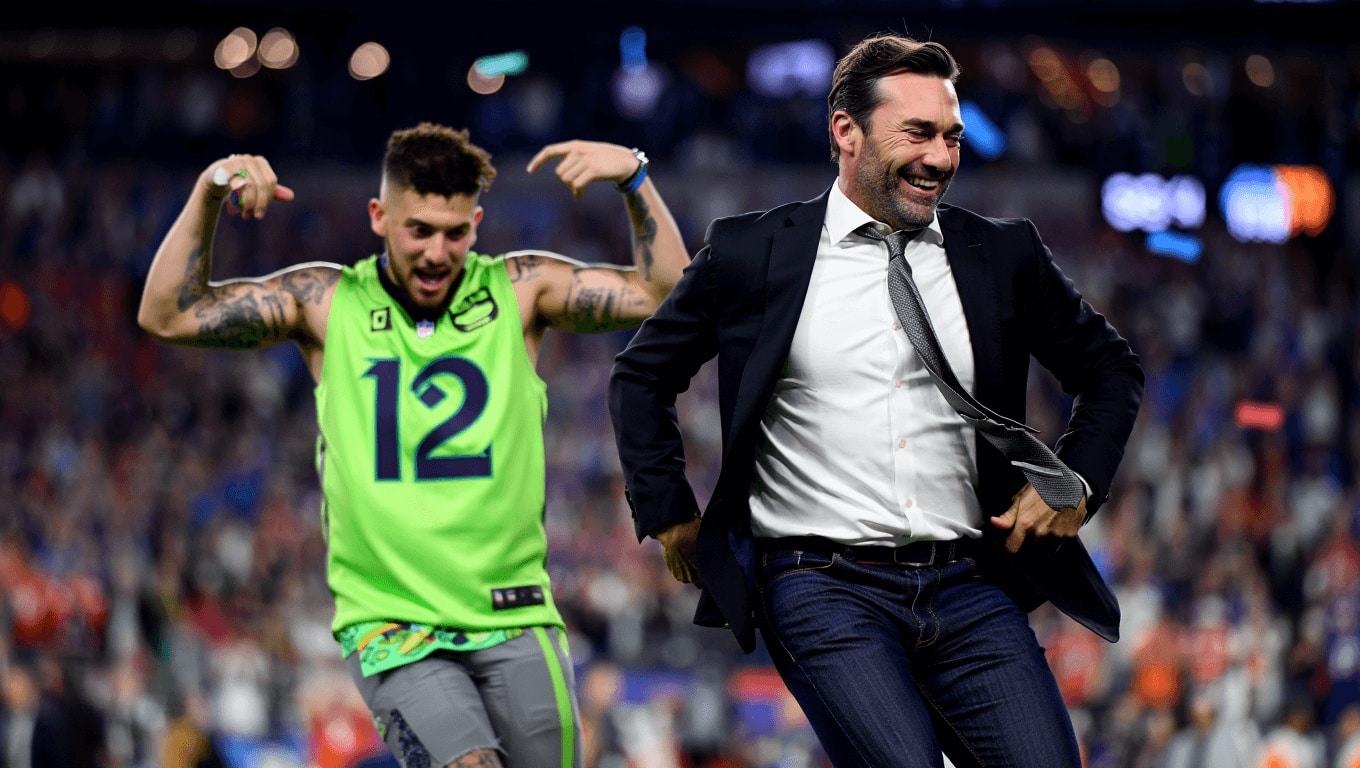 Cronaca della bromance fra Bad Bunny e Jon Hamm