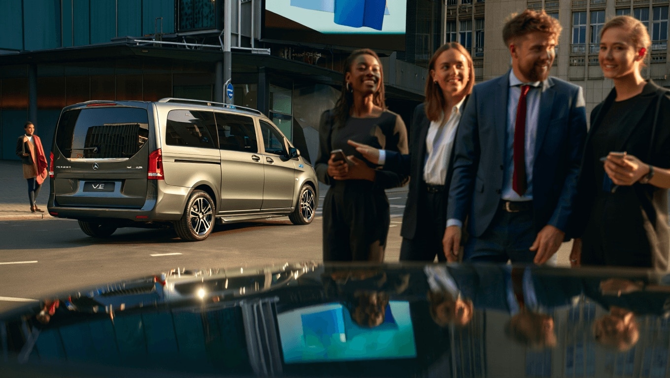 Svelato Mercedes VLE: il van elettrico che si sente tanto limousine