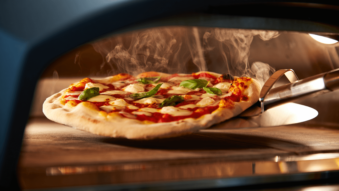 La pizza gira da sola nei forni di Ooni