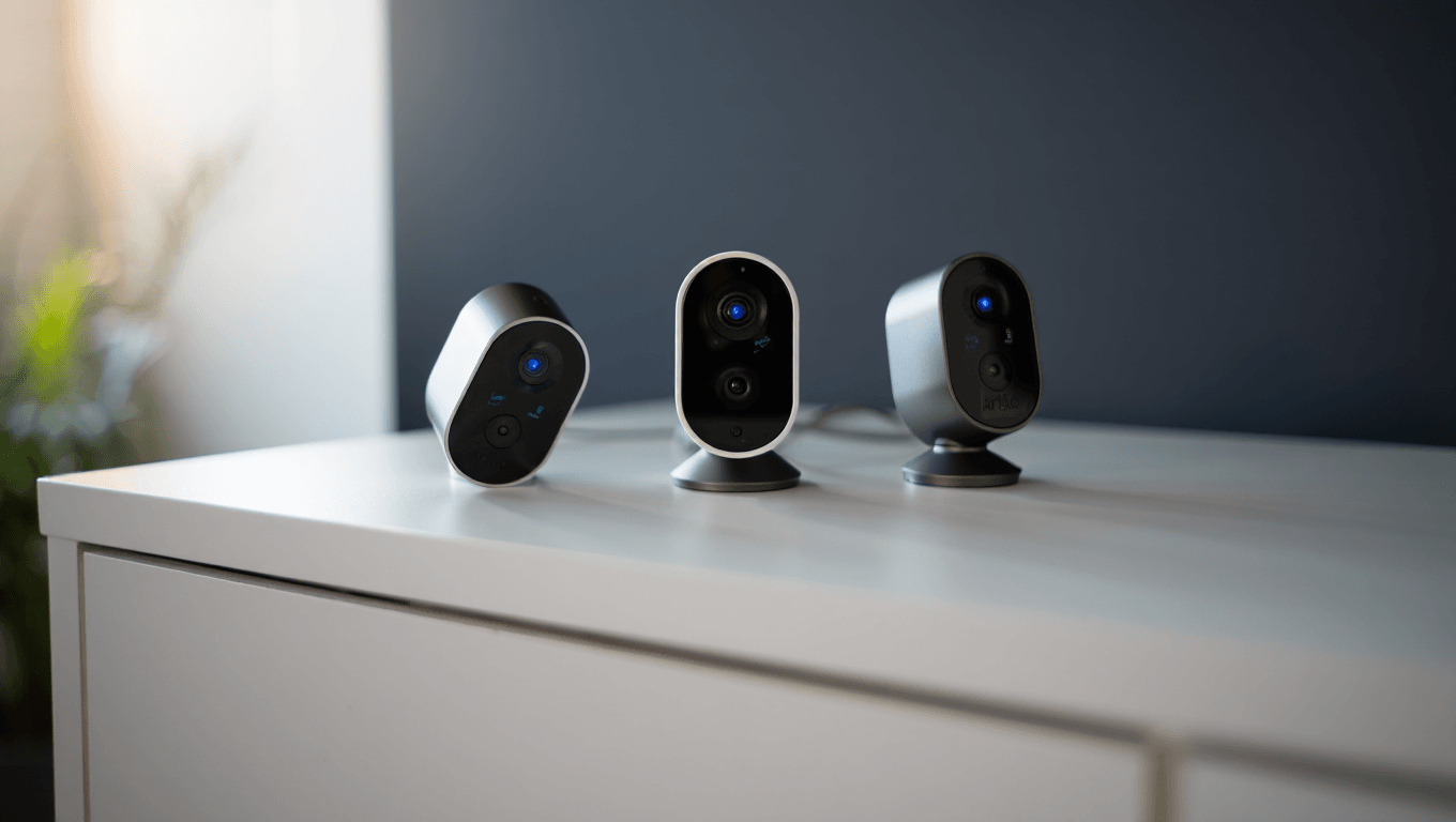 Metti al sicuro la tua casa: kit da 3 videocamere Arlo Essential HD in offerta al minimo storico su Amazon