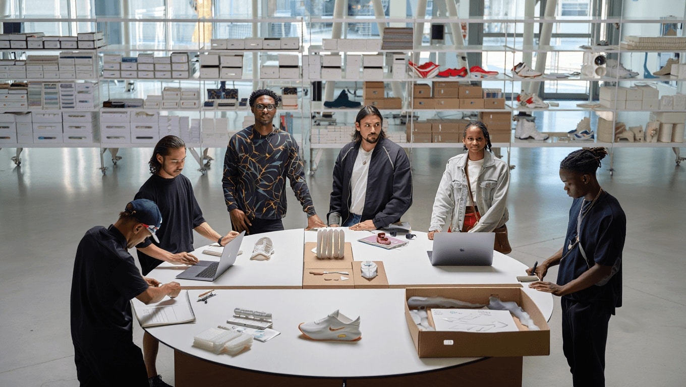 Dentro al laboratorio di Nike da Dropcity durante la MDW