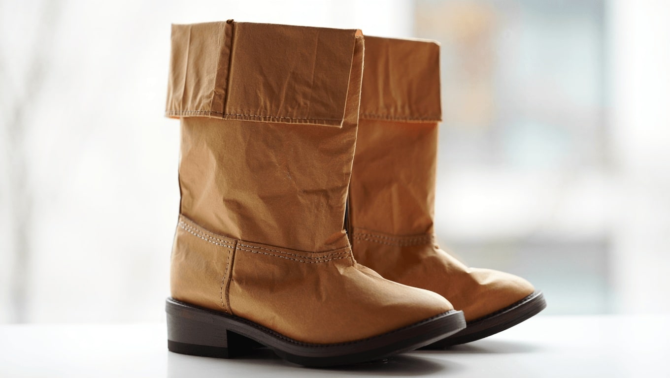 SNS materializza i Paperbag Boots di Gab Bois