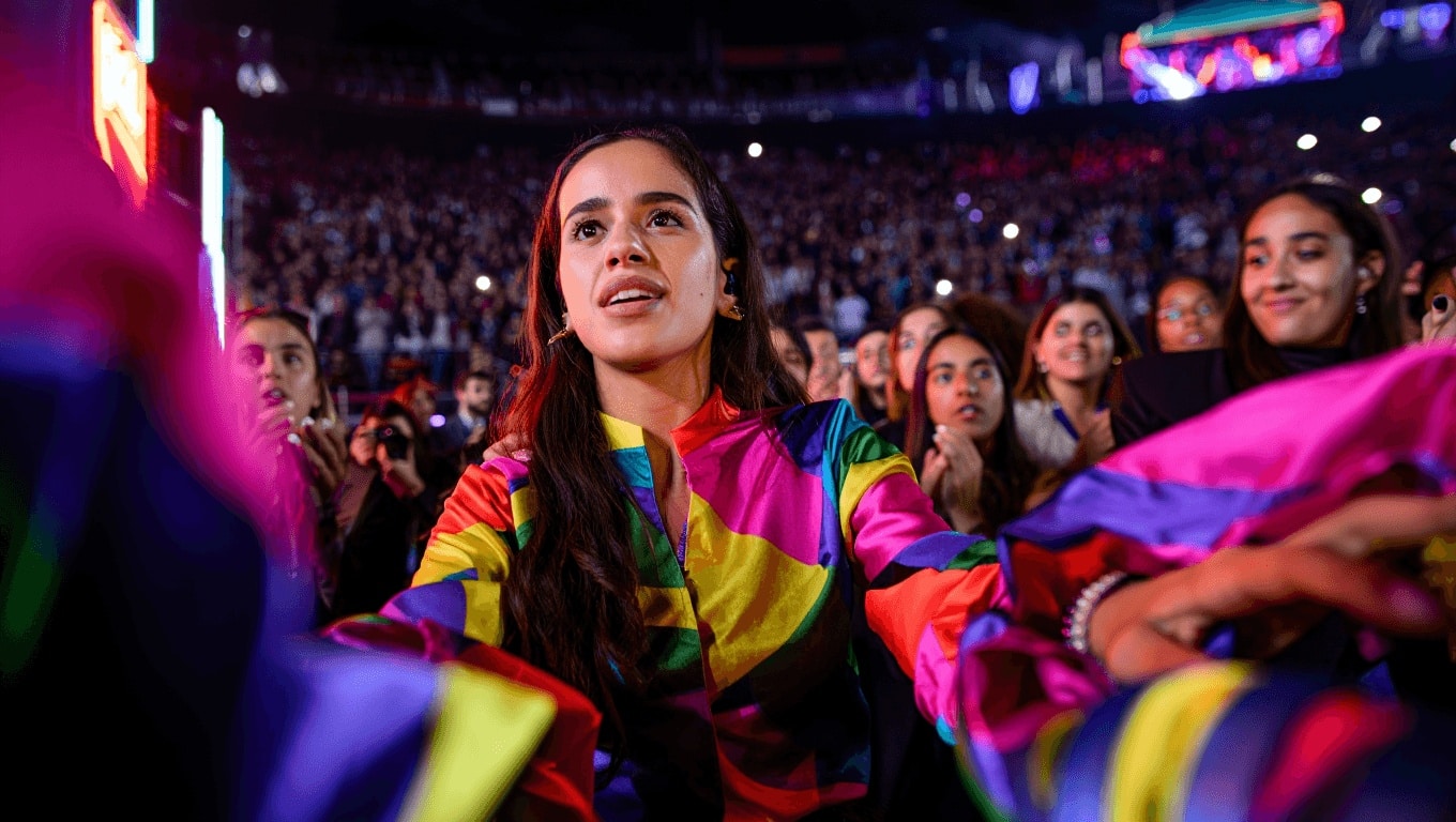 Solo Rosalia può regalare un grandissimo spettacolo anche in un concerto interrotto a metà