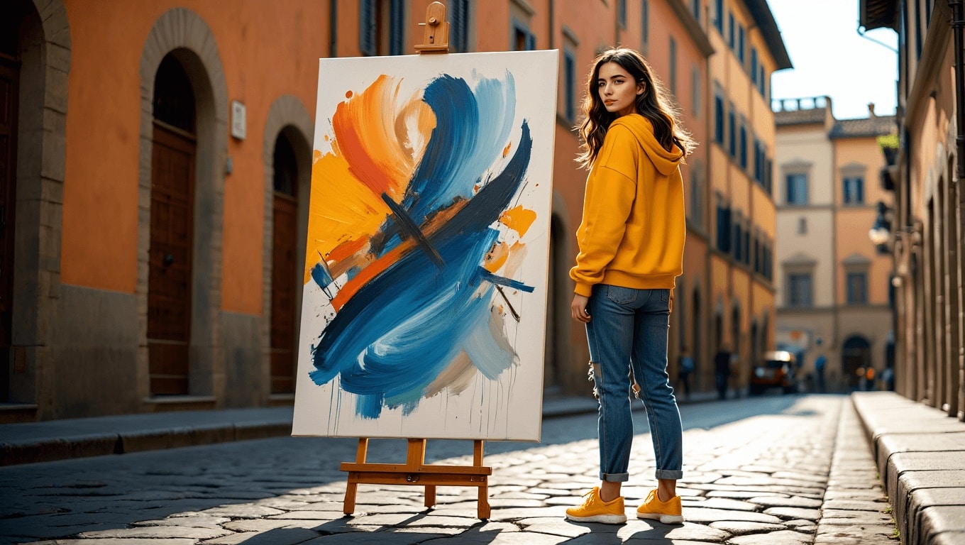 Tolotta costruisce un immaginario tra pittura e streetwear