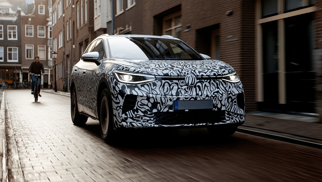 Volkswagen ID. Cross, eccolo mentre gira per Amsterdam