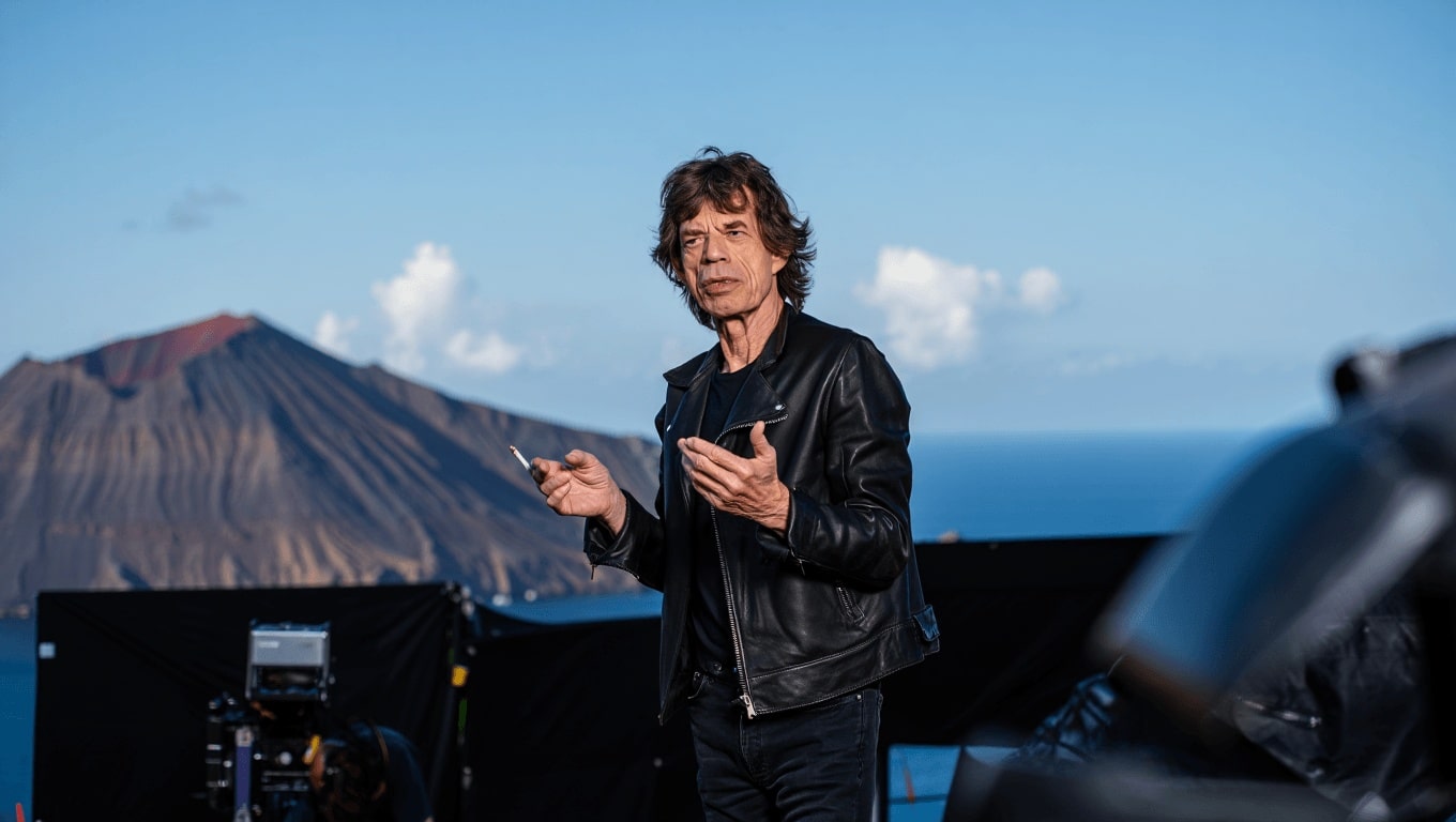 Mick Jagger a Stromboli per girare il nuovo film di Alice Rohrwacher
