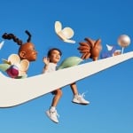 Ema Gaspar trasforma lo Swoosh di Nike Kidswear in un ecosistema animato