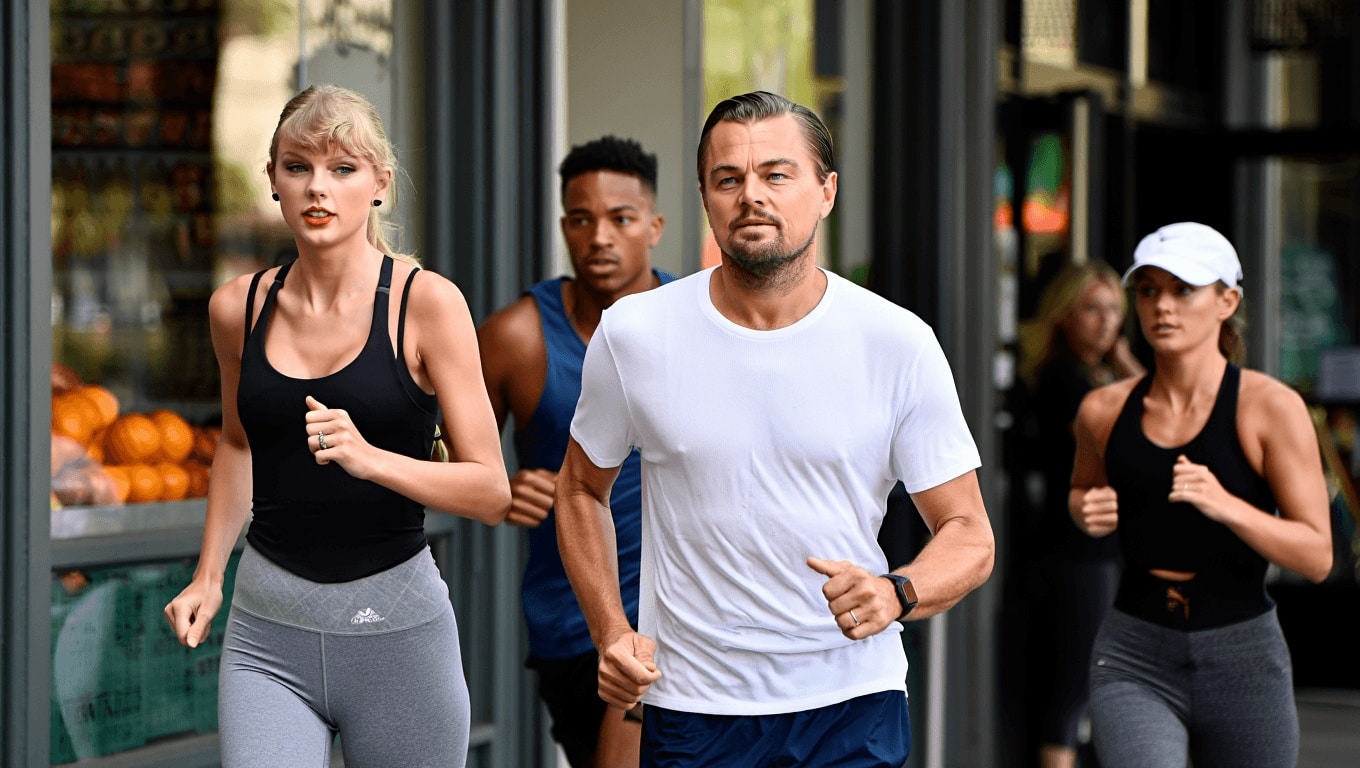 On ha trasformato il supermercato delle celebrities in un running club