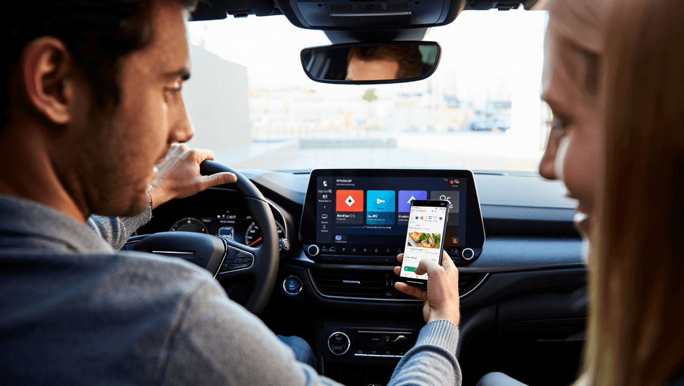 Il nuovo aggiornamento di Android Auto sfrutta anche schermi con forme strane