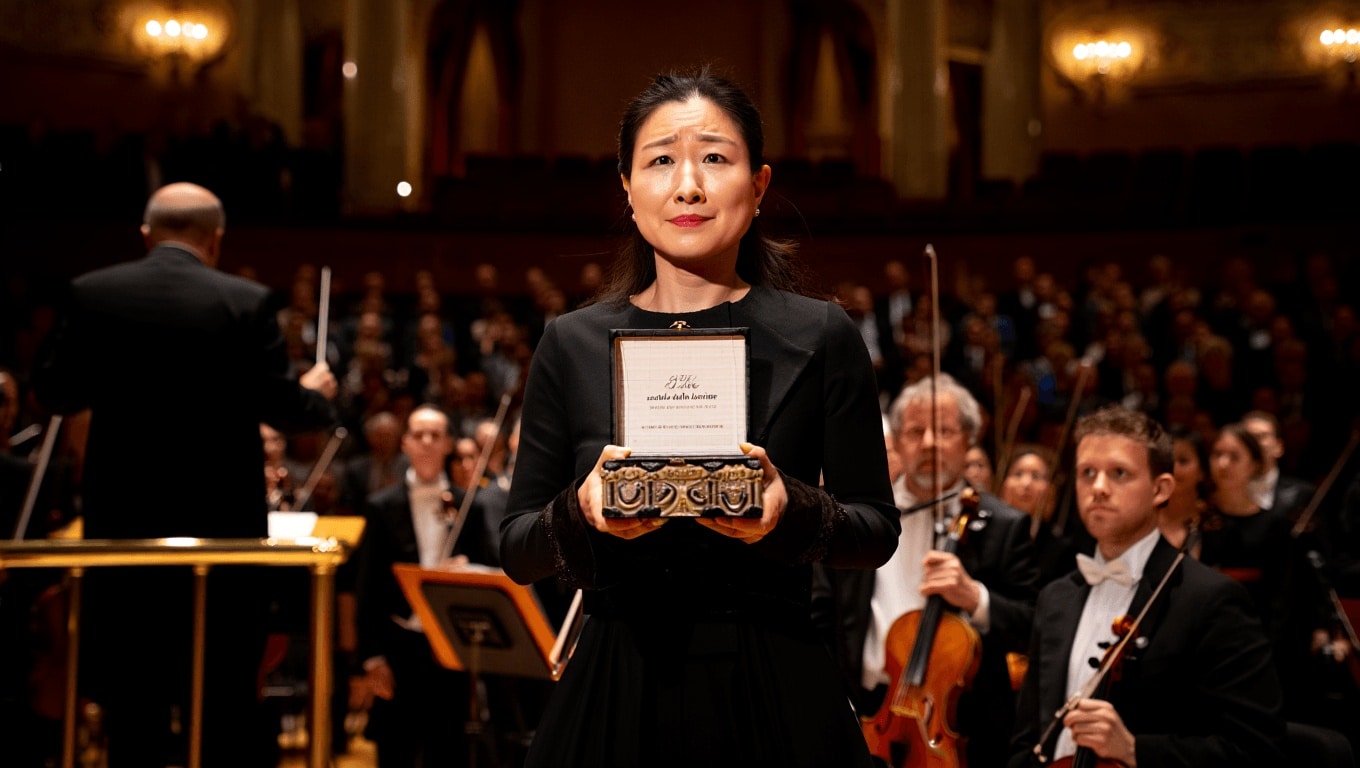 Cultura         
      La Filarmonica di Berlino lancerà il suo festival letterario e la prima ospite sarà Han Kang      
        Il 7 settembre la scrittrice terrà una lettura della sua nuova opera, La scatola delle lacrime, accompagnata dai musicisti della Filarmonica.