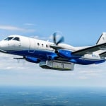 Per la prima volta un aereo a turboelica con un motore ibrido-elettrico ha volato a 30.000 piedi