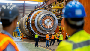 Fusione nucleare: un altro pezzo di ITER prende forma. Impilato il solenoide centrale