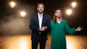Roberto Mercadini ed Emma Nolde portano in scena “Tu che ti senti ai fianchi l’uragano”