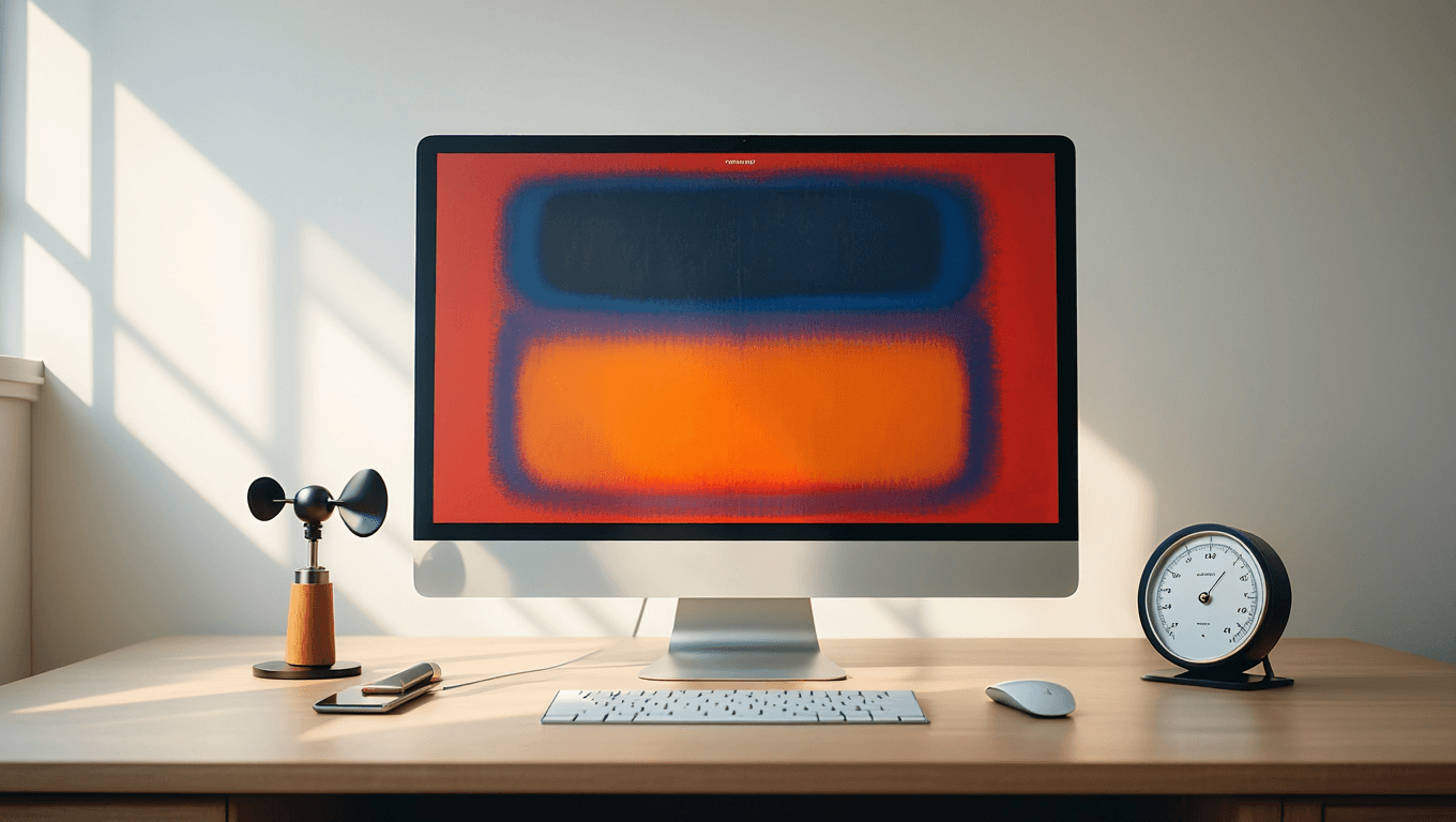 Cultura         
      C’è un sito che usa le opere di Rothko per le previsioni del tempo
