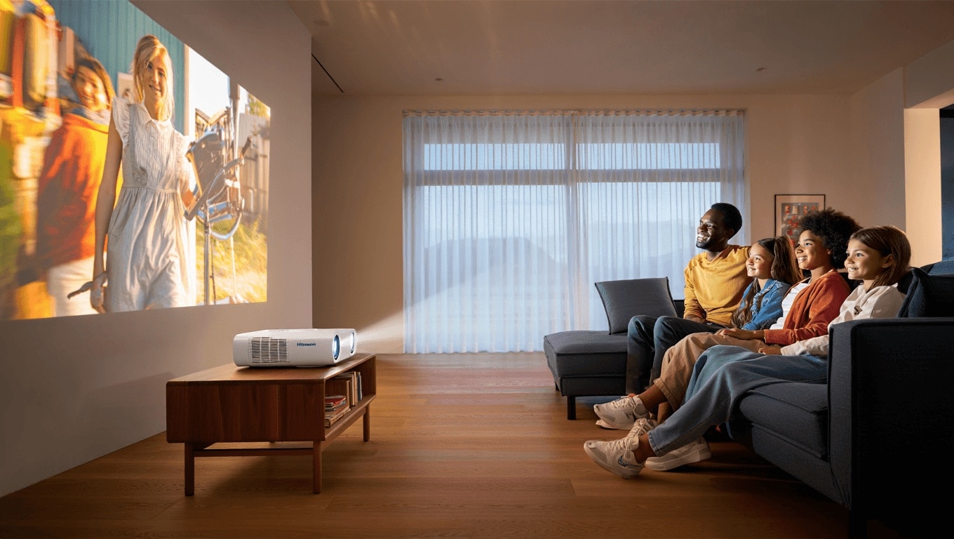 Il cinema a casa. Hisense PT1 proietta fino a 150 pollici e ha bisogno di pochissimo spazio