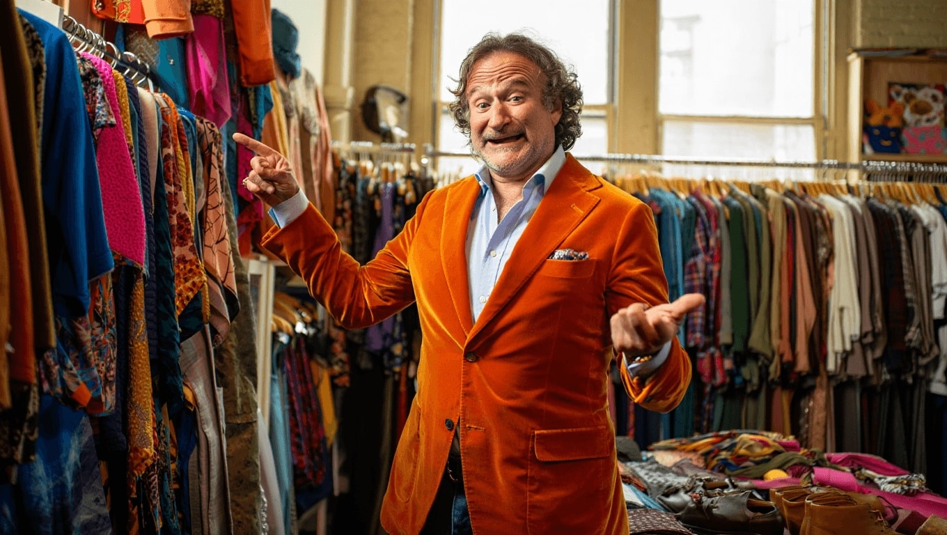 Robin Williams, un’improbabile icona di stile