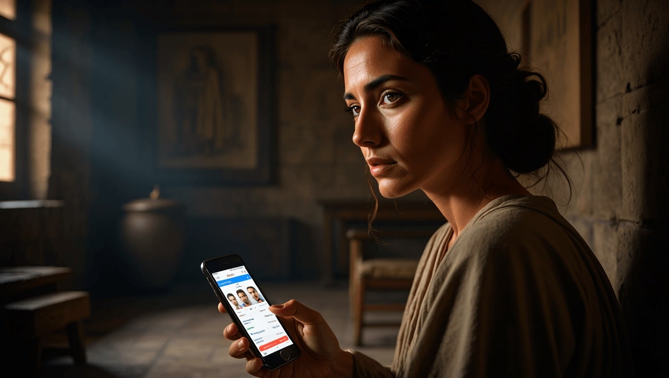 Penelope scarica Tinder mentre aspetta Ulisse