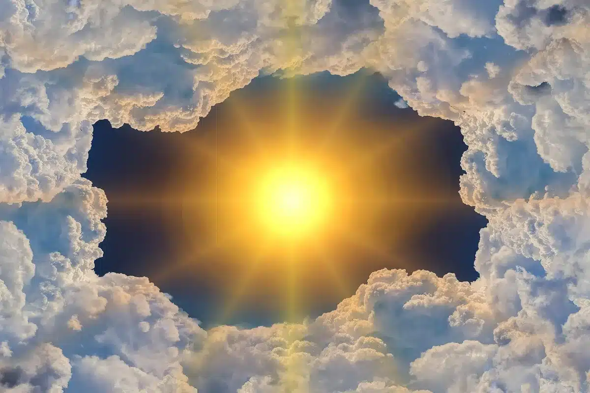 Dettaglio di tessuto che cambia colore con il calore