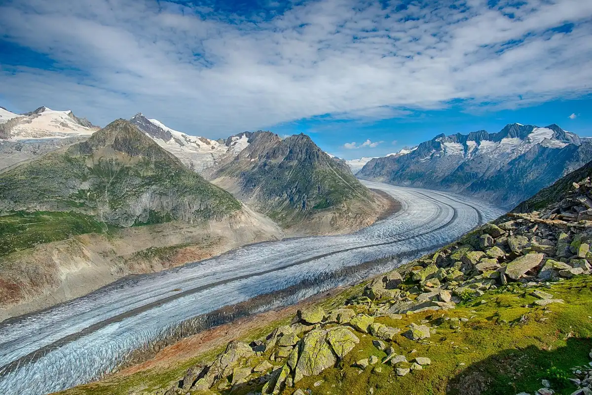 Paesaggio montano ad alta quota, simbolo del cinema di appartenenza e del racconto dei luoghi