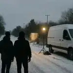 Reacher 5: Alan Ritchson è già sul set della nuova stagione e gira nella neve