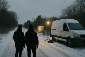 Reacher 5: Alan Ritchson è già sul set della nuova stagione e gira nella neve