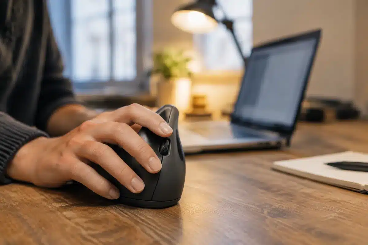 Mouse ergonomico verticale Logitech MX a metà prezzo su Amazon